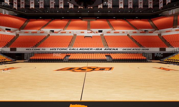 Gallagher-Iba Arena - Section 108 Seat View
