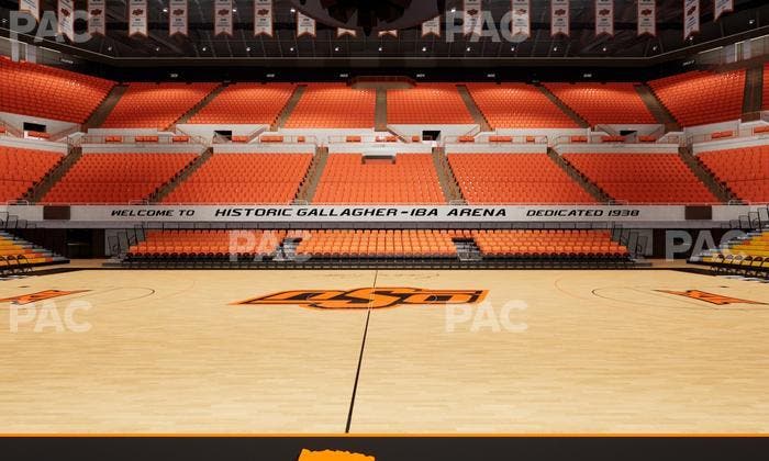 Gallagher-Iba Arena - Section 108 Seat View