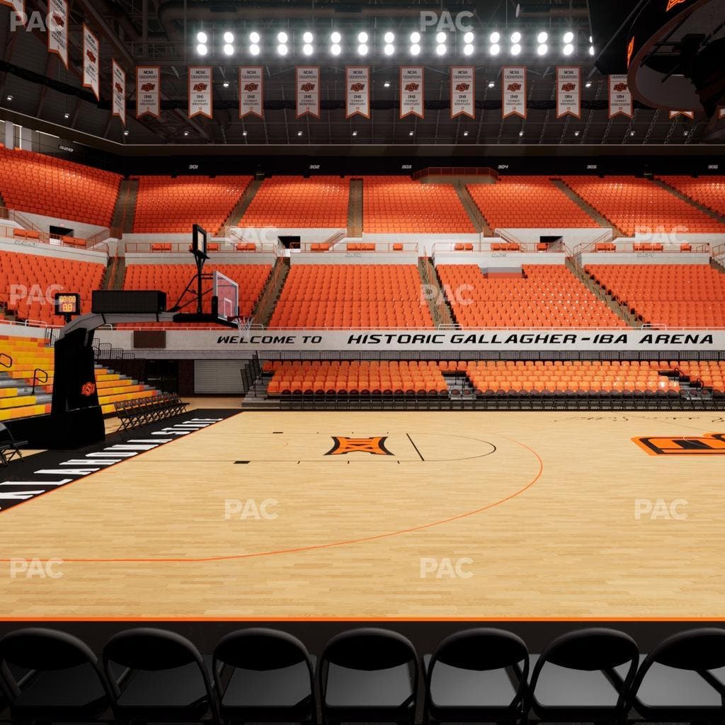 Gallagher-Iba Arena - Section 109 Seat View
