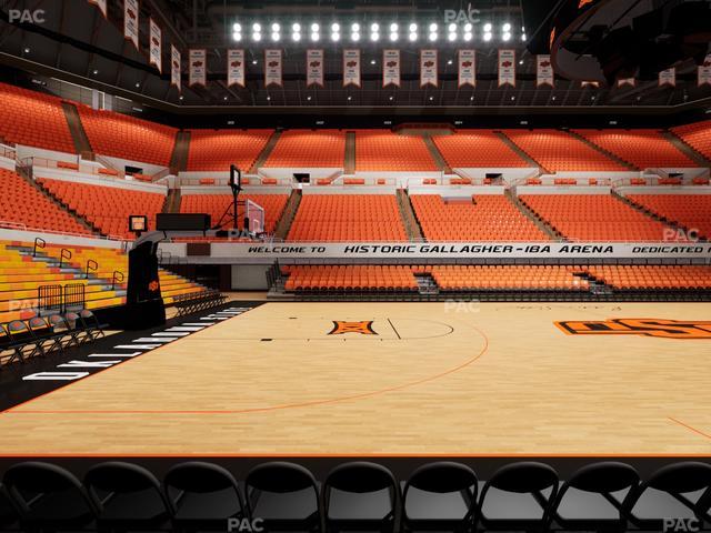Gallagher-Iba Arena - Section 109 Seat View