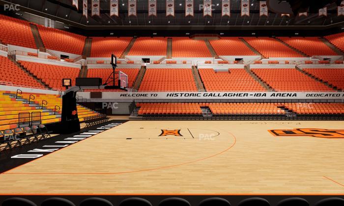 Gallagher-Iba Arena - Section 109 Seat View