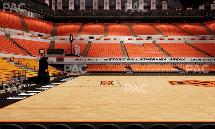 Gallagher-Iba Arena - Section 109 Seat View