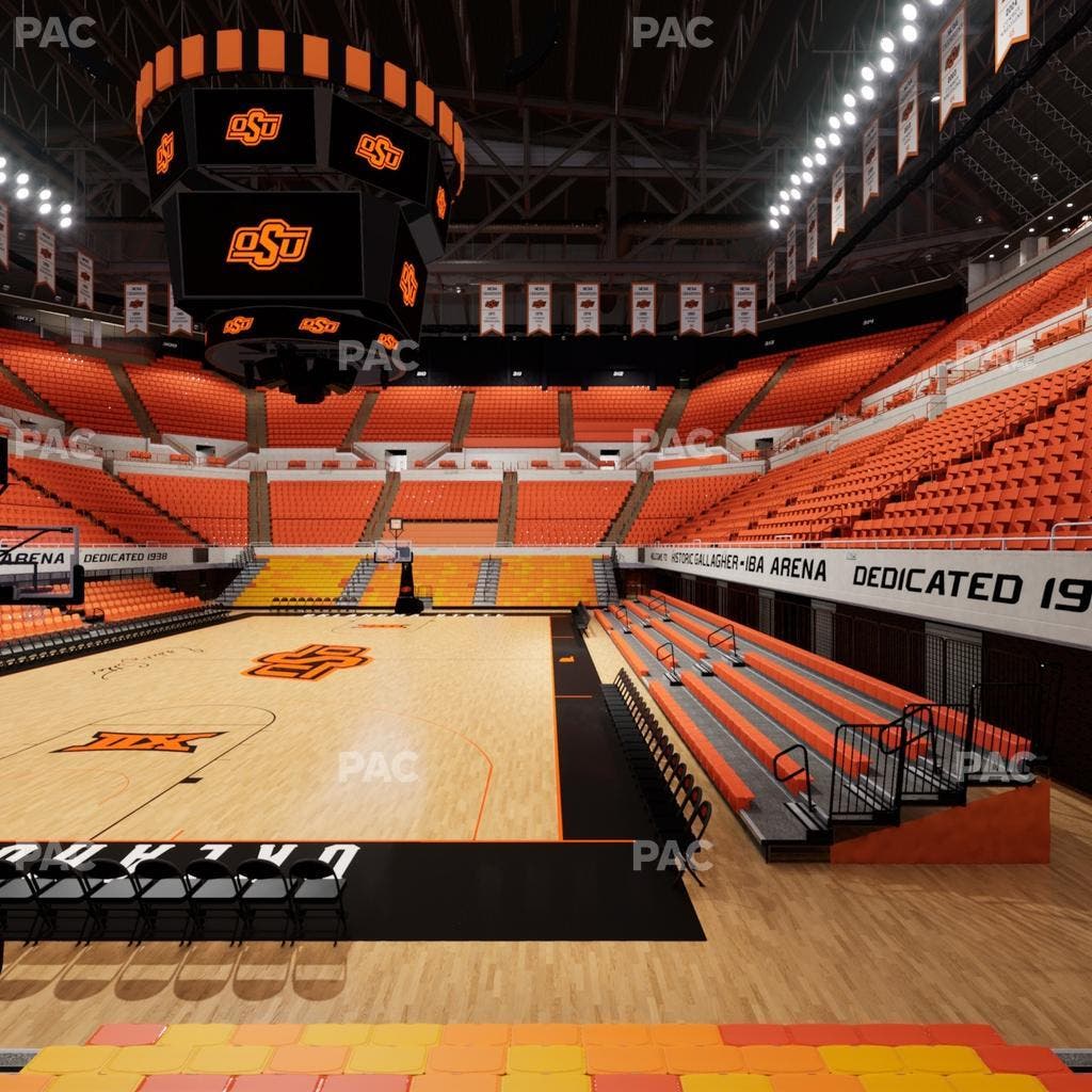 Gallagher-Iba Arena - Section 110 Seat View