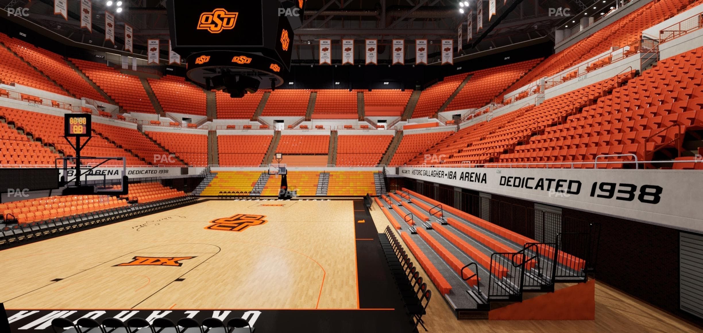 Gallagher-Iba Arena - Section 110 Seat View