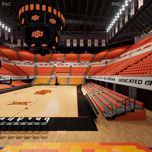 Gallagher-Iba Arena - Section 110 Seat View