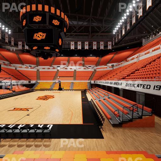 Gallagher-Iba Arena - Section 110 Seat View
