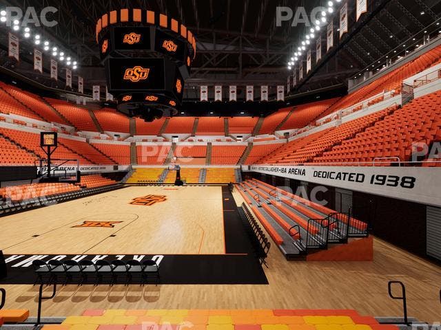 Gallagher-Iba Arena - Section 110 Seat View