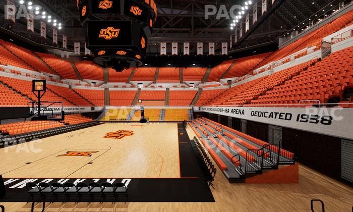 Gallagher-Iba Arena - Section 110 Seat View
