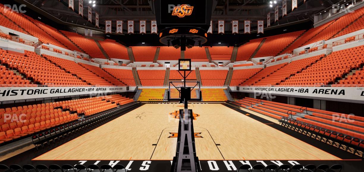 Gallagher-Iba Arena - Section 111 Seat View