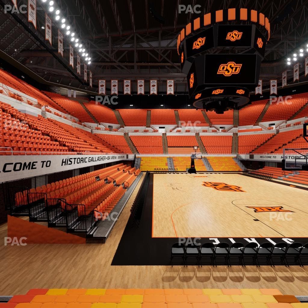 Gallagher-Iba Arena - Section 112 Seat View