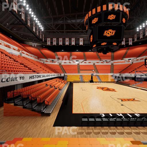 Gallagher-Iba Arena - Section 112 Seat View