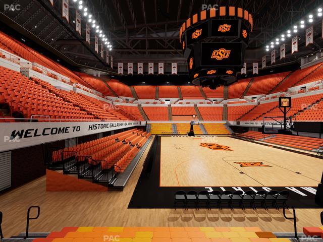 Gallagher-Iba Arena - Section 112 Seat View