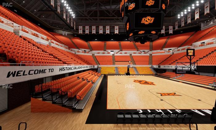 Gallagher-Iba Arena - Section 112 Seat View