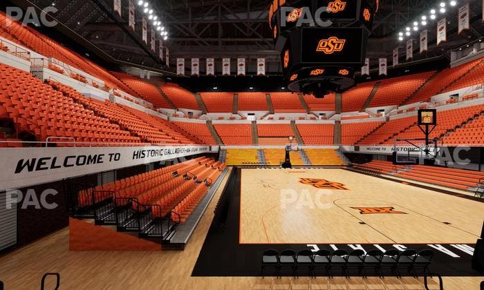 Gallagher-Iba Arena - Section 112 Seat View