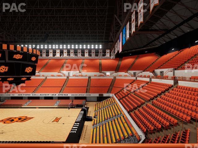 Gallagher-Iba Arena - Section 201 Seat View