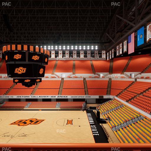 Gallagher-Iba Arena - Section 202 Seat View