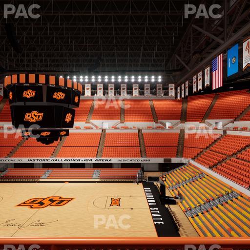 Gallagher-Iba Arena - Section 202 Seat View