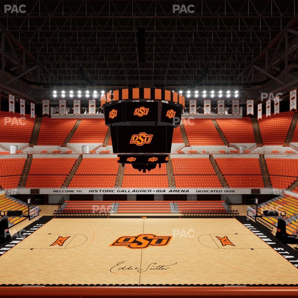 Gallagher-Iba Arena - Section 203 Seat View