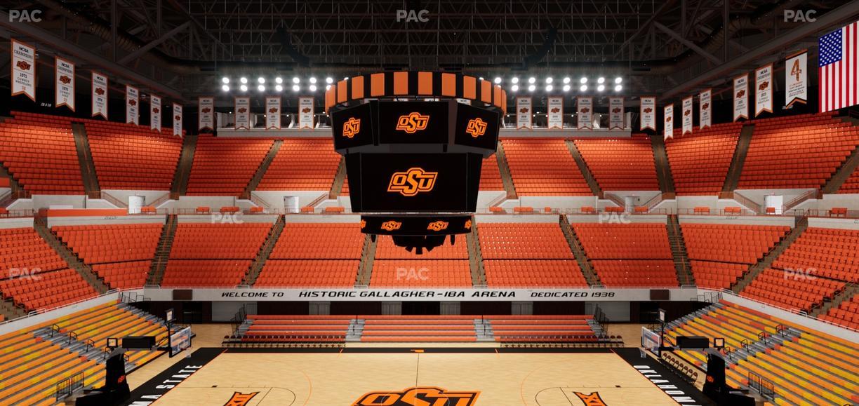 Gallagher-Iba Arena - Section 203 Seat View