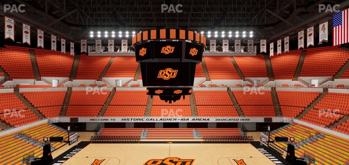 Gallagher-Iba Arena - Section 203 Seat View