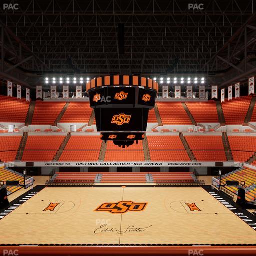 Gallagher-Iba Arena - Section 203 Seat View