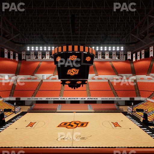 Gallagher-Iba Arena - Section 203 Seat View