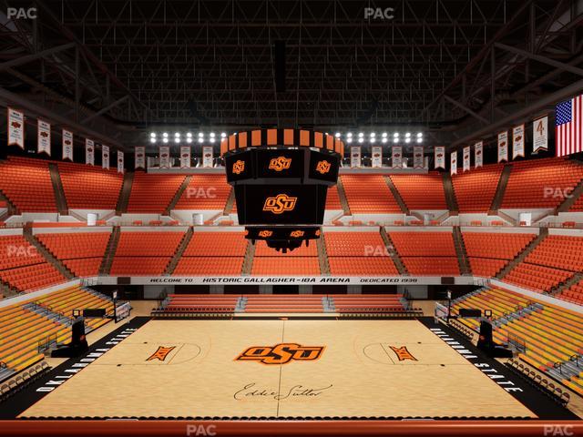 Gallagher-Iba Arena - Section 203 Seat View