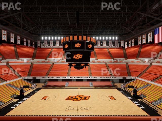 Gallagher-Iba Arena - Section 203 Seat View