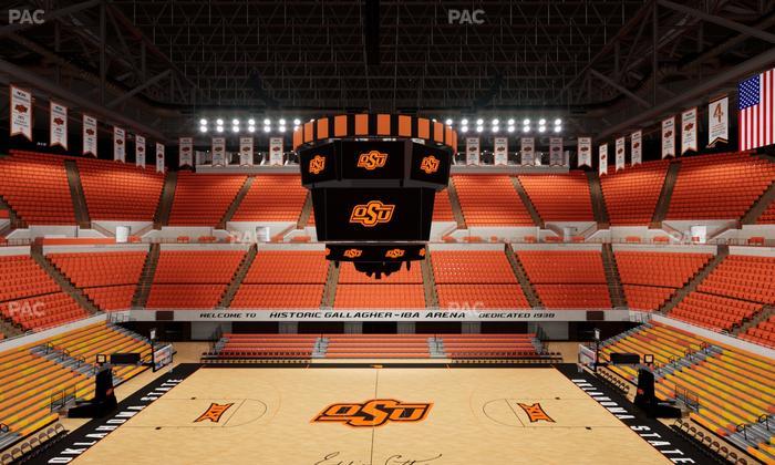 Gallagher-Iba Arena - Section 203 Seat View