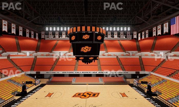 Gallagher-Iba Arena - Section 203 Seat View