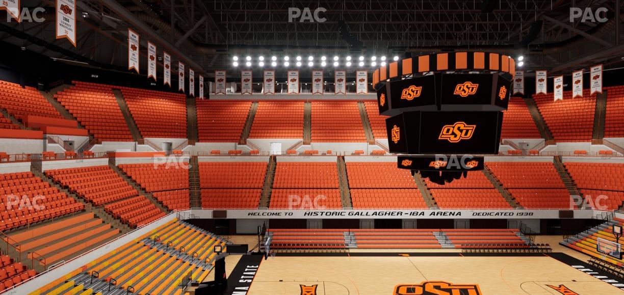 Gallagher-Iba Arena - Section 204 Seat View
