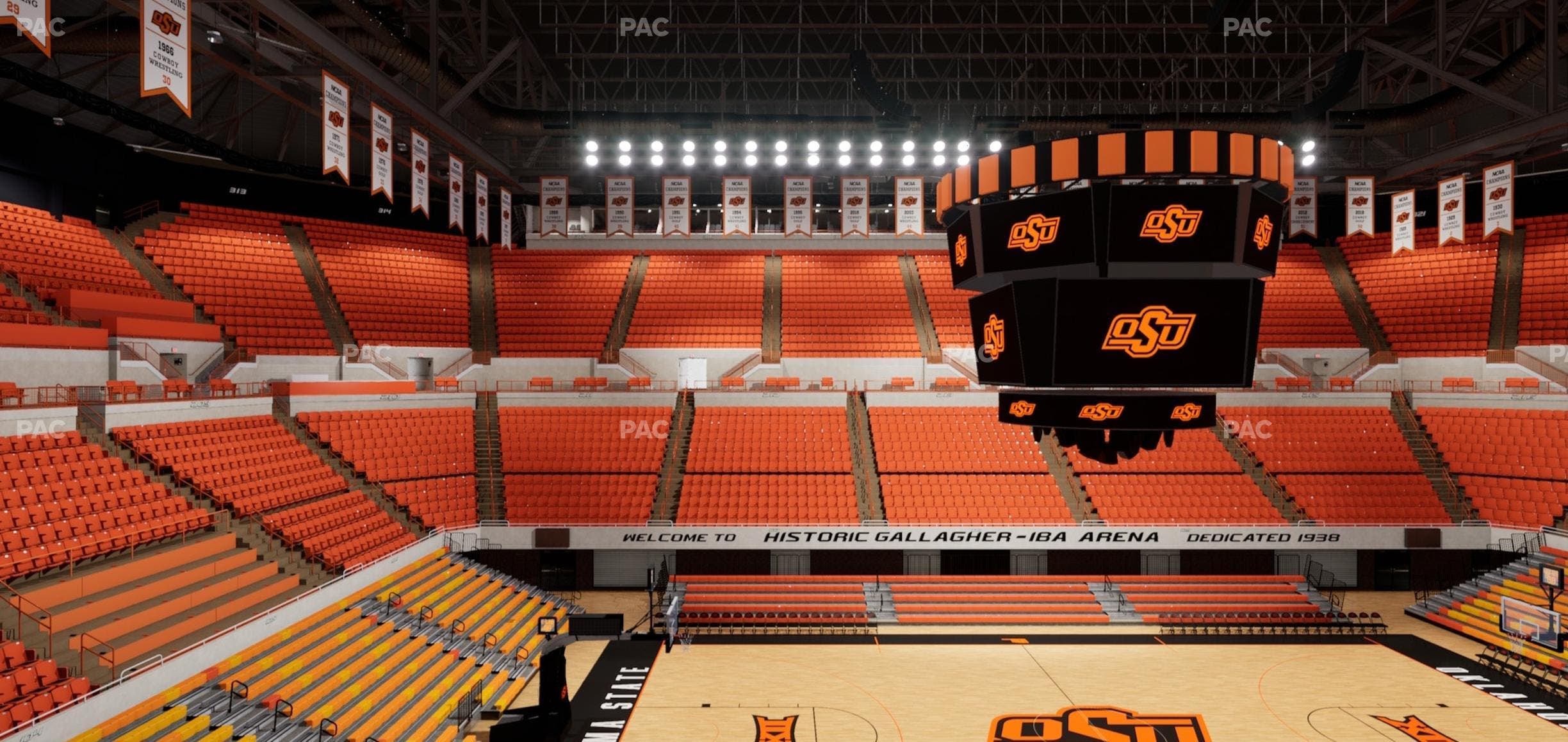 Gallagher-Iba Arena - Section 204 Seat View