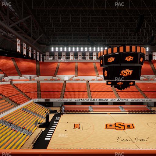 Gallagher-Iba Arena - Section 204 Seat View