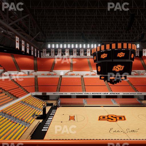 Gallagher-Iba Arena - Section 204 Seat View