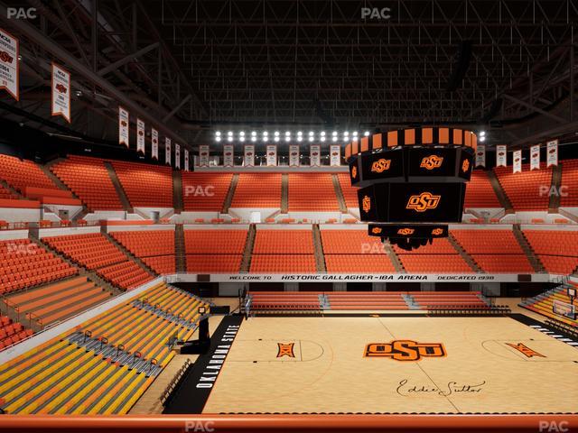 Gallagher-Iba Arena - Section 204 Seat View