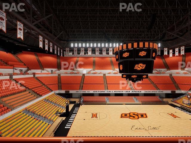 Gallagher-Iba Arena - Section 204 Seat View