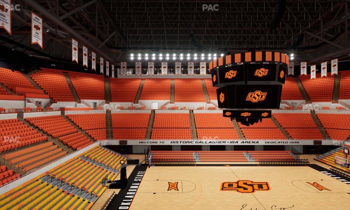 Gallagher-Iba Arena - Section 204 Seat View