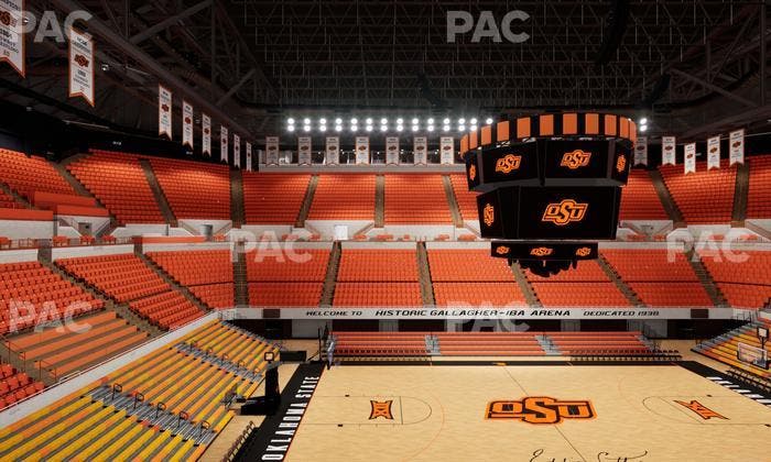 Gallagher-Iba Arena - Section 204 Seat View