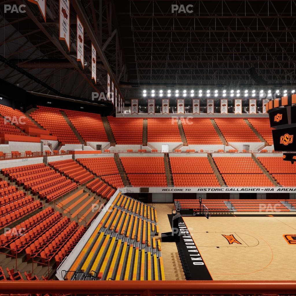 Gallagher-Iba Arena - Section 205 Seat View