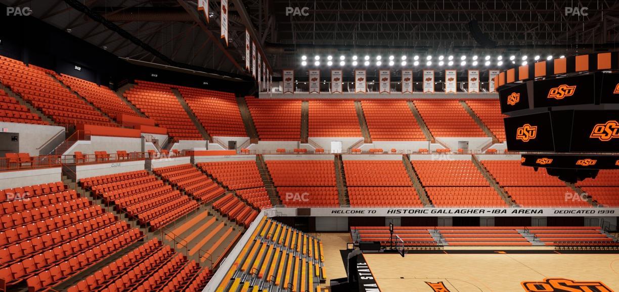 Gallagher-Iba Arena - Section 205 Seat View