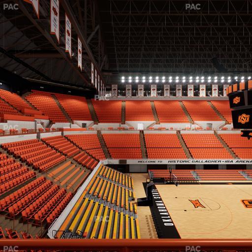 Gallagher-Iba Arena - Section 205 Seat View