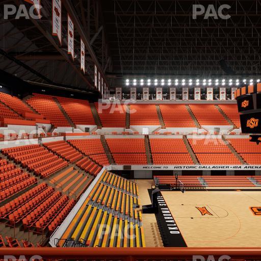 Gallagher-Iba Arena - Section 205 Seat View