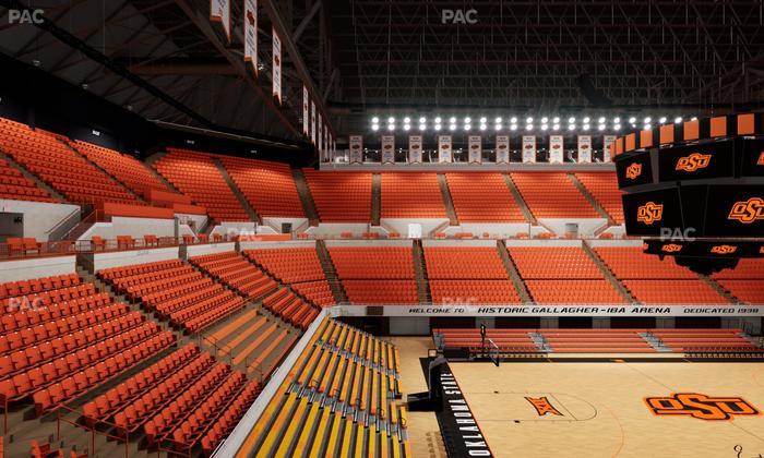Gallagher-Iba Arena - Section 205 Seat View