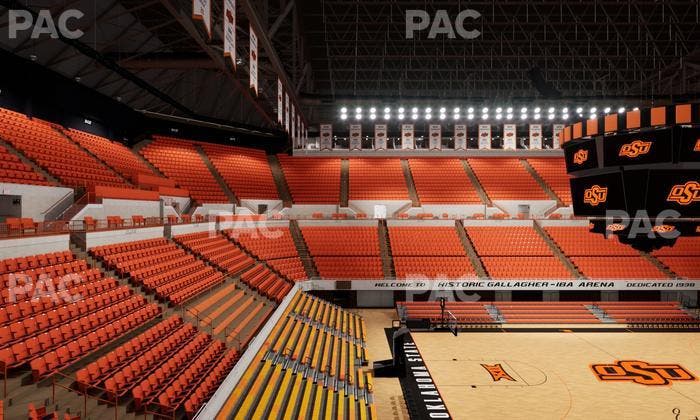 Gallagher-Iba Arena - Section 205 Seat View