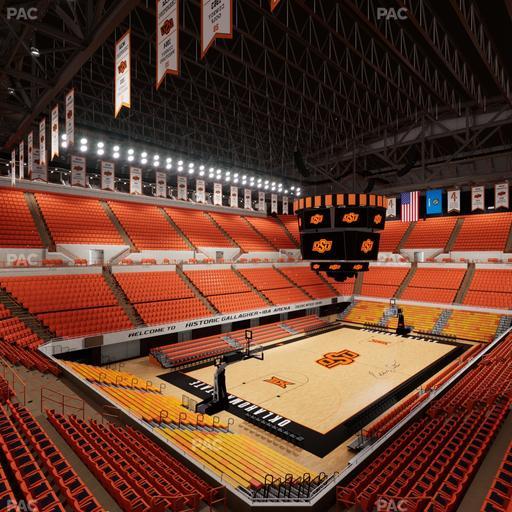 Gallagher-Iba Arena - Section 206 Seat View