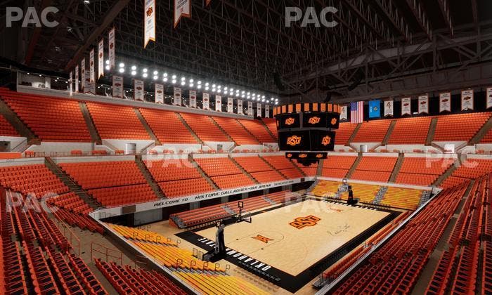 Gallagher-Iba Arena - Section 206 Seat View