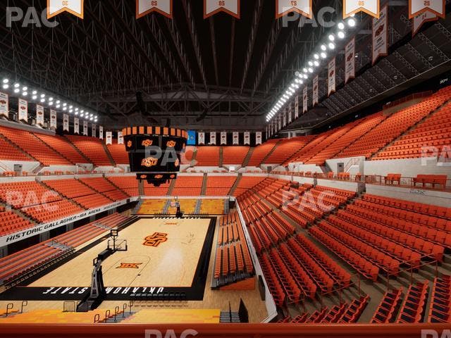 Gallagher-Iba Arena - Section 207 Seat View