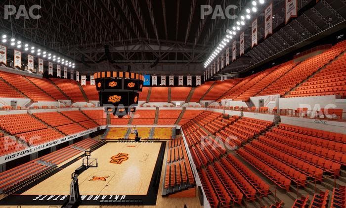 Gallagher-Iba Arena - Section 207 Seat View