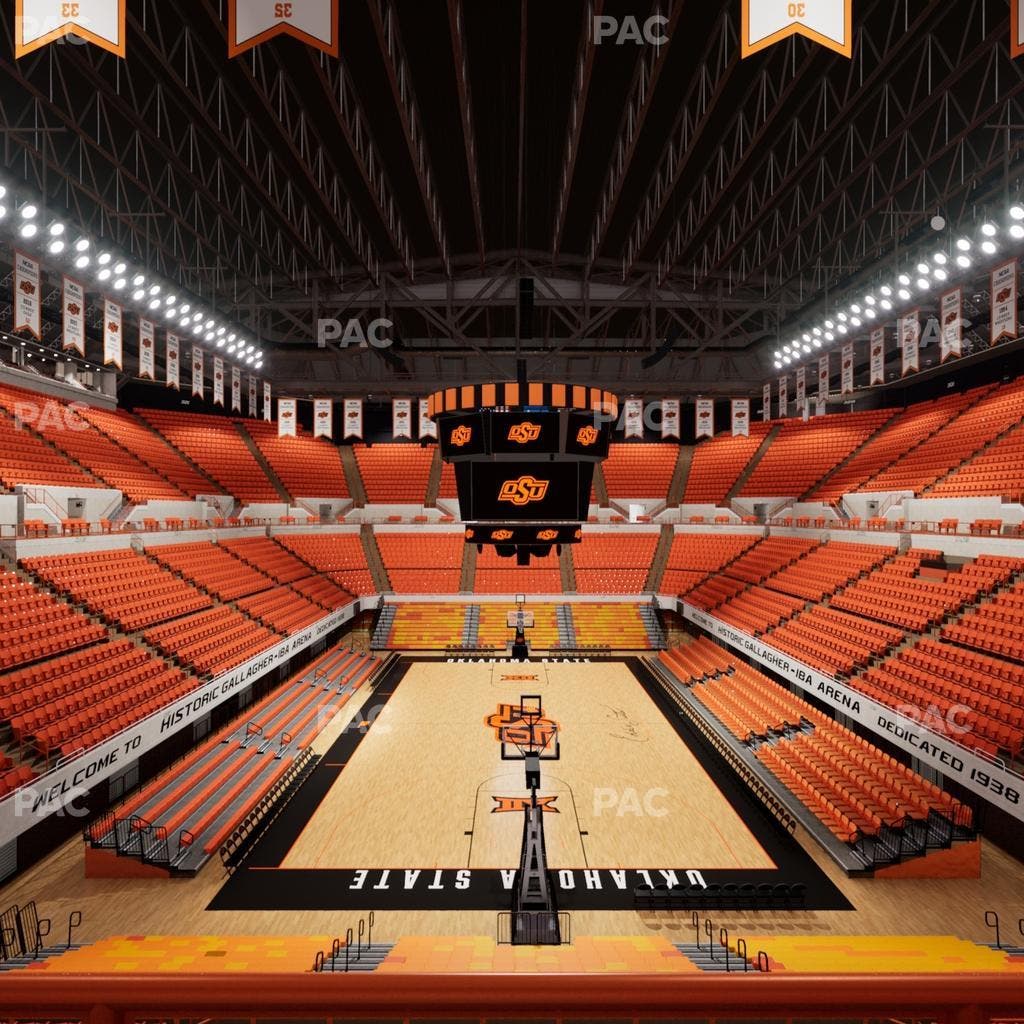 Gallagher-Iba Arena - Section 208 Seat View