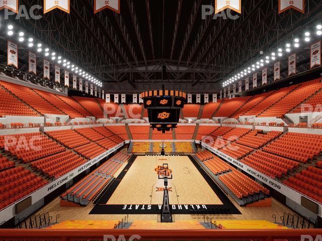Gallagher-Iba Arena - Section 208 Seat View